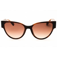 Max & Co MO0053 52F Women's Dark Havana Injected Propionate Cat Eye Shape Sunglasses ,
