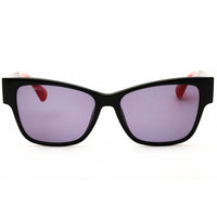 Max & Co MO0054 01A Women's Shiny Black Injected Propionate Cat Eye Shape Sunglasses ,