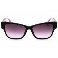 Max & Co MO0054 05Z Women's Black/Purple Injected Propionate Cat Eye Sunglasses ,