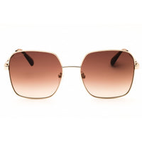Max & Co MO0056 32E Women's Gold Metal Full Rim Frame Rectangular Shape Sunglasses ,