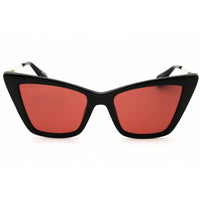 Max & Co MO0057 01S Women's Shiny Black Injected Propionate Cat Eye Shape Sunglasses ,