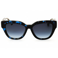 Max & Co MO0059 55W Women's Coloured Havana Acetate Full Rim Rectangular Sunglasses ,