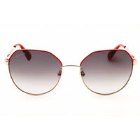 Max & Co MO0060 28A Women's Shiny Rose Gold Metal Full Rim Frame Round Sunglasses ,