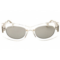 Max & Co MO0068 26C Women's Clear Injected Propionate Full Rim Cat Eye Sunglasses ,