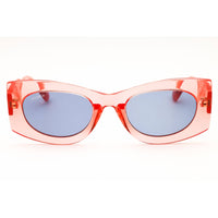 Max & Co MO0068 72V Women's Shiny Pink Injected Propionate Full Rim Cat Eye Sunglasses ,