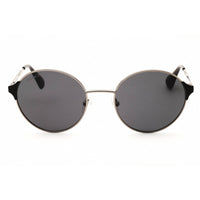 Max & Co MO0073 14A Women's Shiny Light Ruthenium Metal Round Sunglasses, 51 mm ,