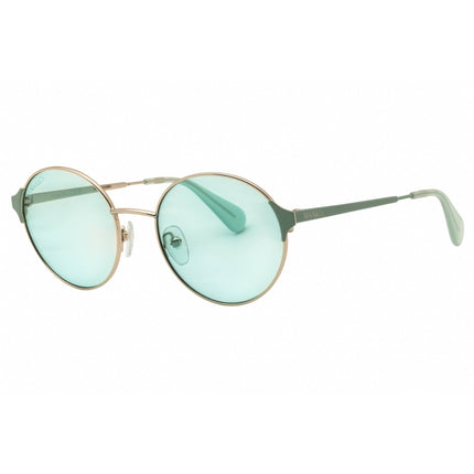 Max & Co MO0073 32N Women's Gold Metal Full Rim Frame Round Shape Sunglasses ,