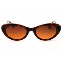 Max & Co MO0077 52F Women's Dark Havana Injected Propionate Cat Eye Shape Sunglasses ,