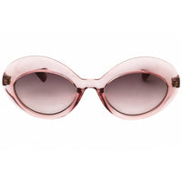 Max & Co MO0080 72F Women's Shiny Pink Injected Propionate Full Rim Cat Eye Sunglasses ,