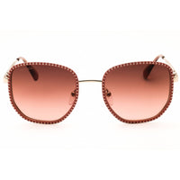 Max & Co MO0091 72F Women's Shiny Pink Metal Full Rim Frame Round Shape Sunglasses ,