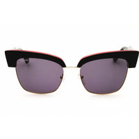 Max & Co MO0092 05A Women's Black/Brown/Gold Acetate Full Rim Cat Eye Sunglasses ,