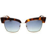 Max & Co MO0092 52W Women's Dark Havana Acetate Full Rim Cat Eye Shape Sunglasses ,