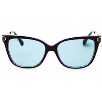 Max & Co MO0100 81V Women's Shiny Violet Injected Propionate Cat Eye Sunglasses ,