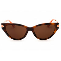 Max & Co MO0101 52E Women's Dark Havana Injected Propionate Cat Eye Shape Sunglasses ,