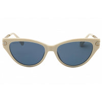 Max & Co MO0101 21V Women's White Injected Propionate Full Rim Cat Eye Sunglasses ,