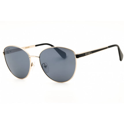 Max & Co MO0105 32C Women's Gold Metal Full Rim Frame Aviator Shape Sunglasses ,