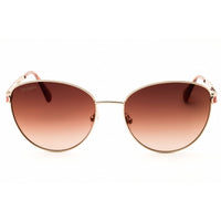 Max & Co MO0105 32F Women's Gold Metal Full Rim Frame Aviator Shape Sunglasses ,