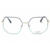 Max & Co MO5037 016 Women's Round Shape Eyeglasses - Shiny Palladium Metal Frame ,