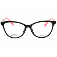 Max & Co MO5039 001 Women's Cat Eye Eyeglasses - Shiny Black Injected Propionate Frame ,