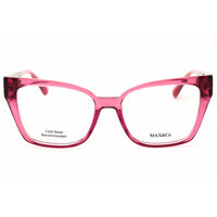 Max & Co MO5070 072 Women's Cat Eye Eyeglasses - Shiny Pink Injected Propionate Frame ,