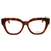 Max & Co MO5074 056 Women's Cat Eye Shape Eyeglasses - Havana Acetate Full Rim Frame ,