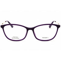 Max & Co MO5083 081 Women's Oval Eyeglasses - Shiny Violet Injected Propionate Frame ,