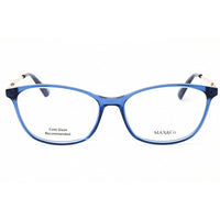 Max & Co MO5083 090 Women's Oval Eyeglasses - Shiny Blue Injected Propionate Frame ,