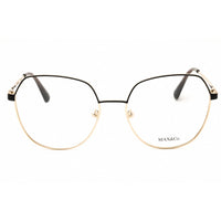 Max & Co MO5089 090 Women's Round Shape Eyeglasses - Shiny Blue Metal Full Rim Frame ,
