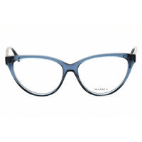 Max & Co MO5096 090 Women's Cat Eye Shape Eyeglasses - Shiny Blue Acetate Frame ,