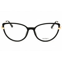 Max & Co MO5103 001 Women's Cat Eye Eyeglasses - Shiny Black Injected Propionate Frame ,