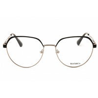 Max & Co MO5110 014 Women's Round Shape Eyeglasses - Shiny Light Ruthenium Metal Frame ,