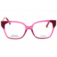 Max & Co MO5116 075 Women's Rectangular Eyeglasses - Shiny Fuchsia Injected Propionate ,