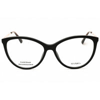 Max & Co MO5120 001 Women's Cat Eye Eyeglasses - Shiny Black Injected Propionate Frame ,
