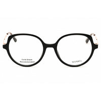 Max & Co MO5121 001 Women's Round Shape Eyeglasses - Black Injected Propionate Frame ,