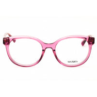 Max & Co MO5126 075 Women's Round Shape Eyeglasses - Shiny Fuchsia Acetate Frame ,