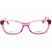 Max & Co MO5127 075 Women's Rectangular Shape Eyeglasses - Shiny Fuchsia Acetate Frame ,