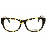 Max & Co MO5142 055 Women's Rectangular Eyeglasses - Coloured Havana Acetate Frame ,