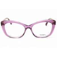 Max & Co MO5143 081 Women's Cat Eye Shape Eyeglasses - Shiny Violet Acetate Frame ,