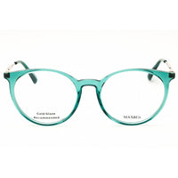 Max & Co MO5145 093 Women's Round Eyeglasses in Shiny Light Green Injected Propionate ,
