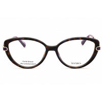 Max & Co MO5147 055 Women's Cat Eye Eyeglasses in Coloured Havana Injected Propionate ,