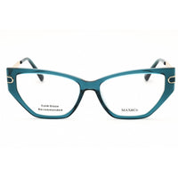Max & Co MO5170 084 Women's Cat Eye Eyeglasses in Shiny Light Blue Injected Propionate ,