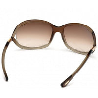 Tom Ford Jennifer FT0008 38F Women's Butterfly Sunglasses Bronze Gradient 61mm ,