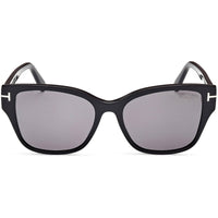 Tom Ford Elsa FT1108 01D Women's Butterfly Polarized Sunglasses Black 55mm ,