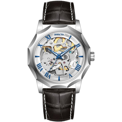 Invicta 69127 Objet D Art Men's Automatic Watch, 42mm, Skeleton Dial, Black ,