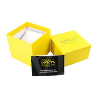 Invicta Celestial 69529 Men's Mechanical Watch, 45mm Steel Case, Orange Rubber Band ,