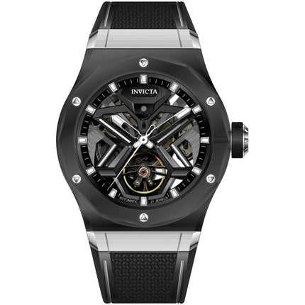 Invicta 70108 Celestial Men's 45mm Black Strap Automatic Mechanical Watch ,