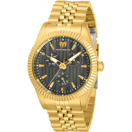 Technomarine TM-719017 Sea Dream Women's 38mm Charcoal Dial Quartz Watch ,