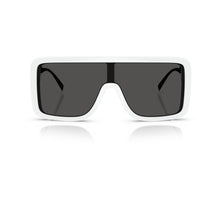 Dolce & Gabbana 0DG6204 33128734 Men's Shield Sunglasses in White with Full Rim Frame ,