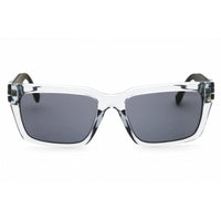 Guess GU00121 20A Men's Rectangular Sunglasses in Grey/Black with Full Rim Frame ,