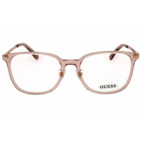 Guess GU2918-D 072 Women's Round Eyeglasses in Shiny Pink Acetate with Full Rim Frame ,